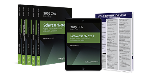 Level III CFA SchweserNotes™ & QuickSheet